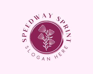 Floral Spa Wellness logo design