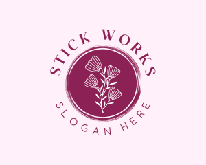 Floral Spa Wellness logo design