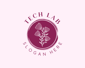 Floral Spa Wellness logo design