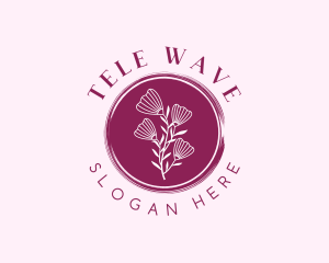 Floral Spa Wellness logo design