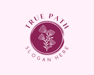 Floral Spa Wellness logo design