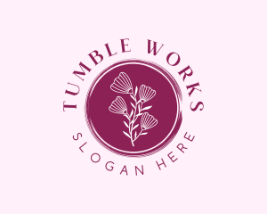 Floral Spa Wellness logo design