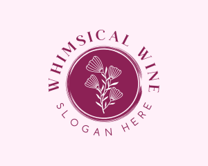 Floral Spa Wellness logo design