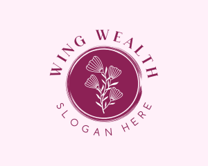 Floral Spa Wellness logo design