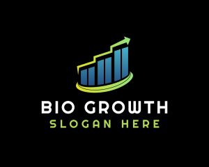 Graph Sales Growth logo design