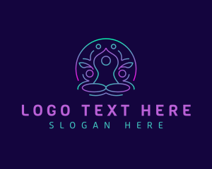 Wellness Meditation Yoga logo