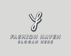 Seamstress Fashion Tailoring logo design