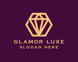 Diamond Luxe Jewelry logo design