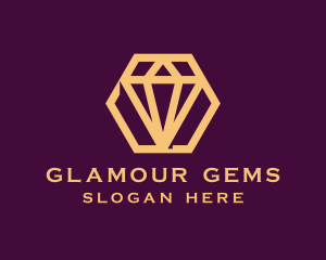 Diamond Luxe Jewelry logo design