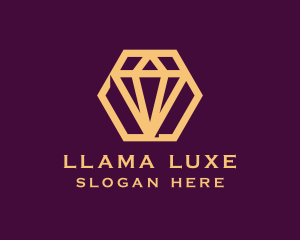 Diamond Luxe Jewelry logo design