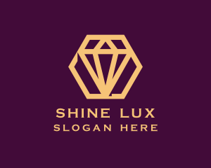 Diamond Luxe Jewelry logo design