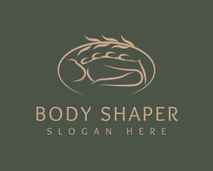 Organic Wellness Spa logo design