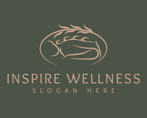 Organic Wellness Spa logo design