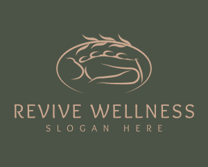 Organic Wellness Spa logo design