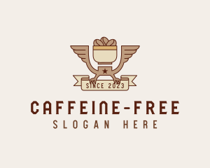 Eagle Coffee Wings logo design