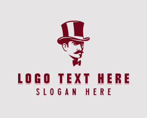 Gentleman Tophat Fashion logo