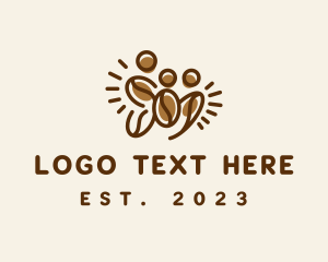 Coffee - Coffee Bean Family logo design
