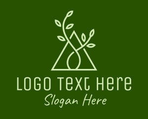 Natural Triangle Seedling  logo