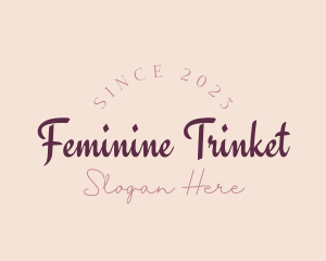 Elegant Feminine Business logo design