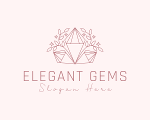 Diamond Gem Luxury logo design