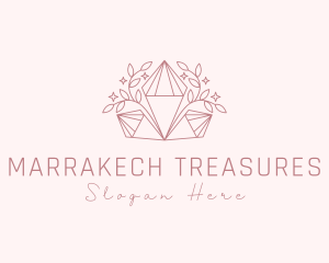 Diamond Gem Luxury logo design