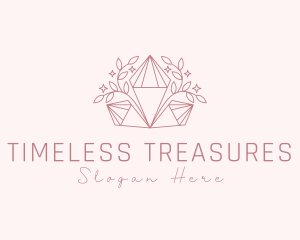 Diamond Gem Luxury logo design