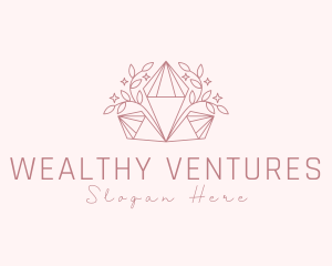 Diamond Gem Luxury logo design