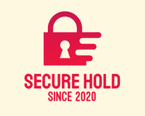 Digital Security Lock logo design