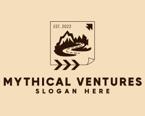 Mountain Trek Hiking logo design