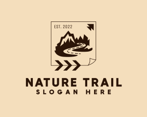 Mountain Trek Hiking logo design