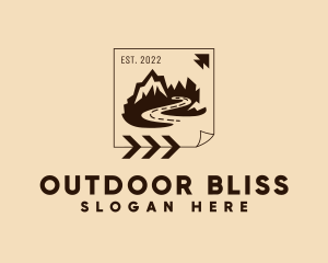 Mountain Trek Hiking logo design