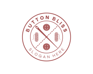Sewing Needle Buttons logo