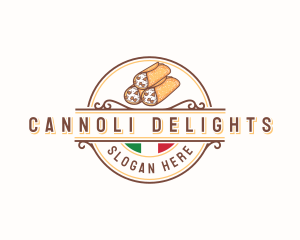 Cannoli Italy Dessert logo