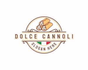 Cannoli Italy Dessert logo