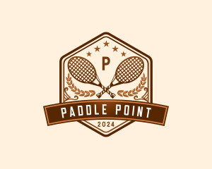 Paddle Tennis Club logo design