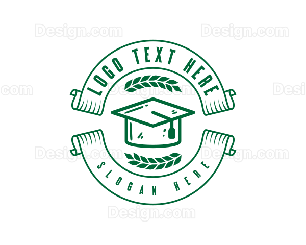 College Degree Graduation Education Logo