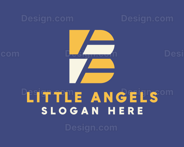 Modern Stylish Letter B Company Logo