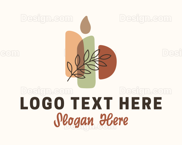 Boho Candle Ceremony Logo