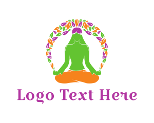 Leaves Yoga Meditation logo