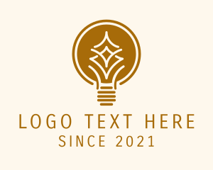Retro Incandescent Bulb  logo