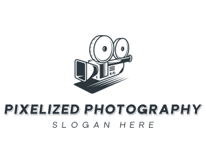 Filmmaker Camera Media logo design