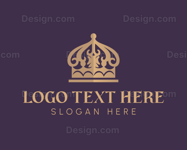 Elegant Noble Crown Logo