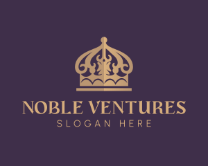 Elegant Noble Crown logo