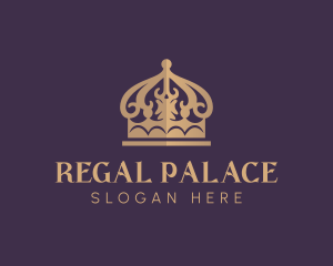 Elegant Noble Crown logo design