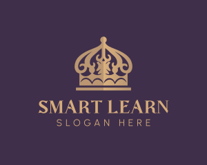 Elegant Noble Crown logo