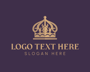 Noble - Elegant Noble Crown logo design