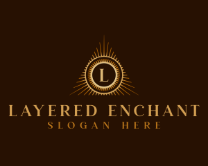 Upscale Luxury Pyramid logo design