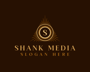 Upscale Luxury Pyramid logo design