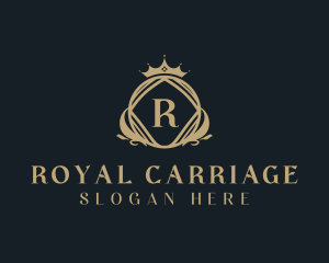 Golden Royal Crown logo design