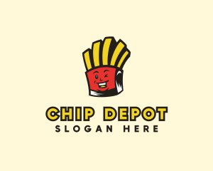 Smiling French Fries logo